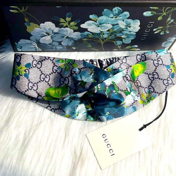 🔥 NWT GUCCI Monogram Floral Hedaband